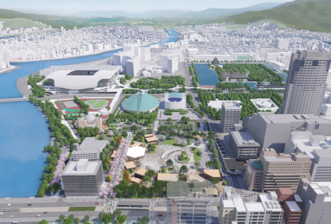 広島市民球場跡地にイベント 商業施設 New Hiroshima Gatepark Impress Watch
