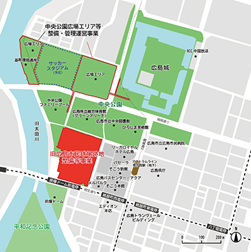 広島市民球場跡地の広場名称は Hiroshima Gate Park Plaza Impress Watch
