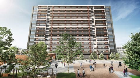 apartment 北広島駅西口周辺エリア（B敷地）