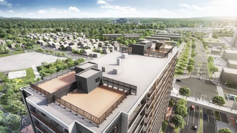 apartment 北広島駅西口周辺エリア（B敷地）