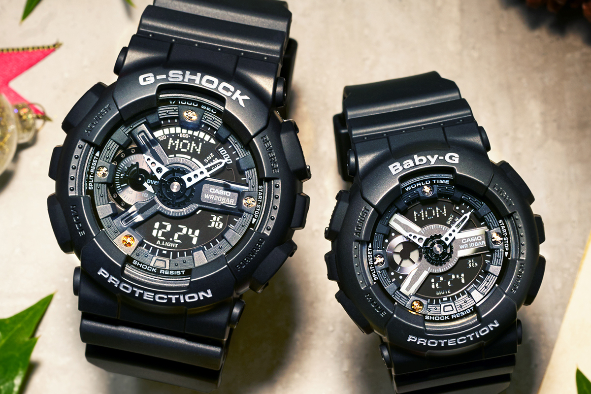 Gショック ベビーG ペア ウォッチ ギフト 防水 時計 海外モデル (CASIO