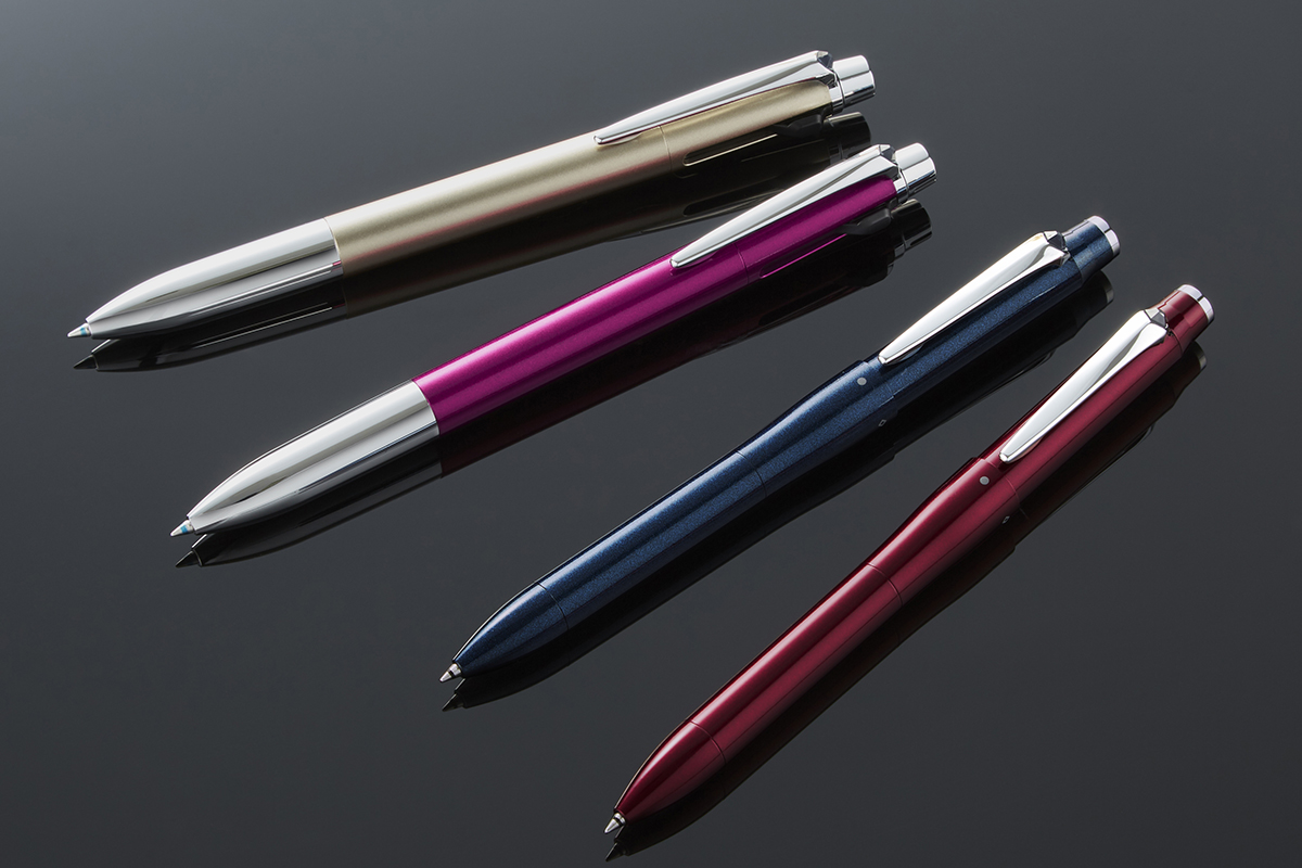 三菱、ジェットストリームプライム 多機能ペン3&1に初のボール径0.5mm