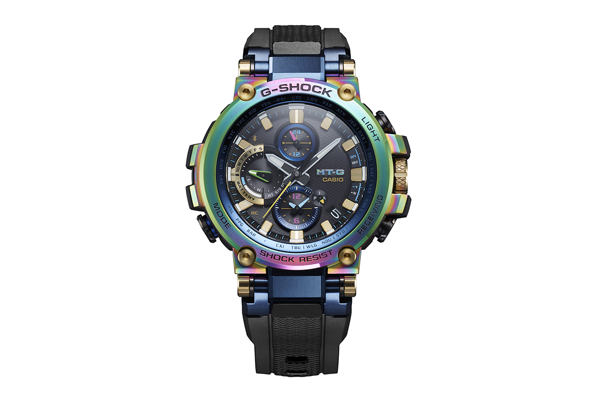 G Shock Mt G に ルナレインボーの周年モデル Impress Watch