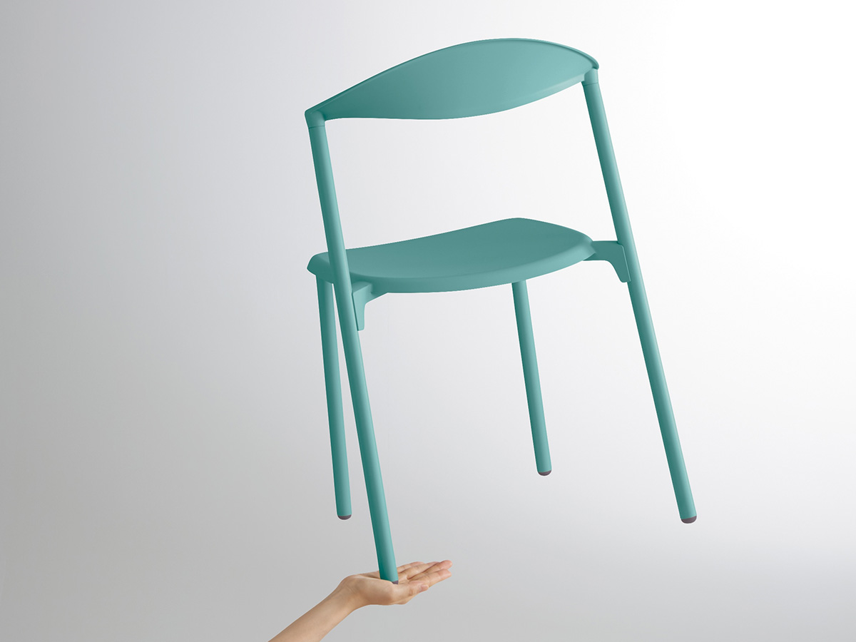 コクヨ　KATEチェア ヌードタイプ　超軽量 マグネシウム使用 コクヨの軽量チェアー「KATE」。マグネシウム採用で2.3kg - Impress Watch