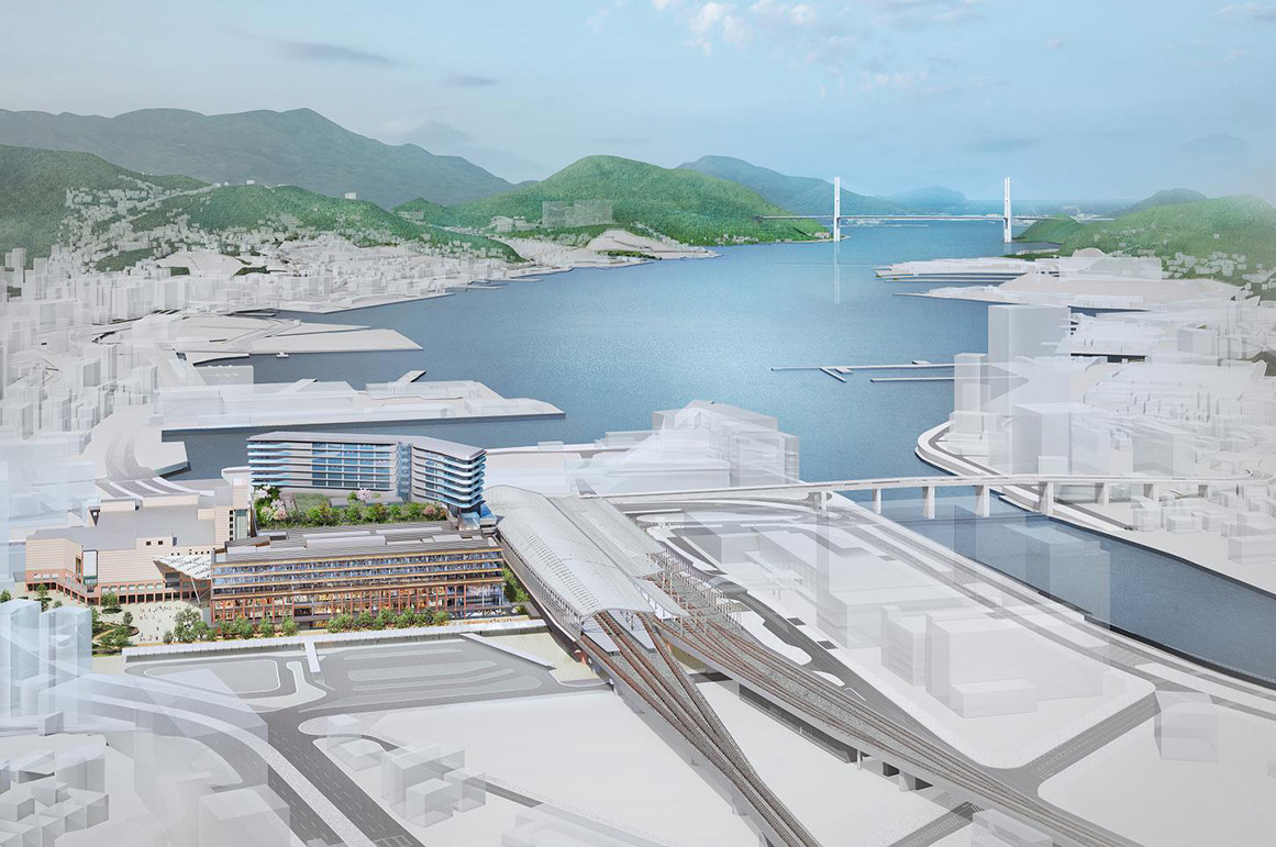 Jr九州 長崎駅前に新駅ビル 高さ60mの新ランドマーク Impress Watch