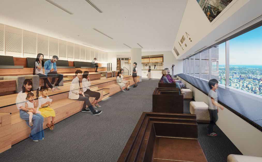 横浜ランドマークタワー、69階「スカイガーデン」一新。YOKOHAMA360