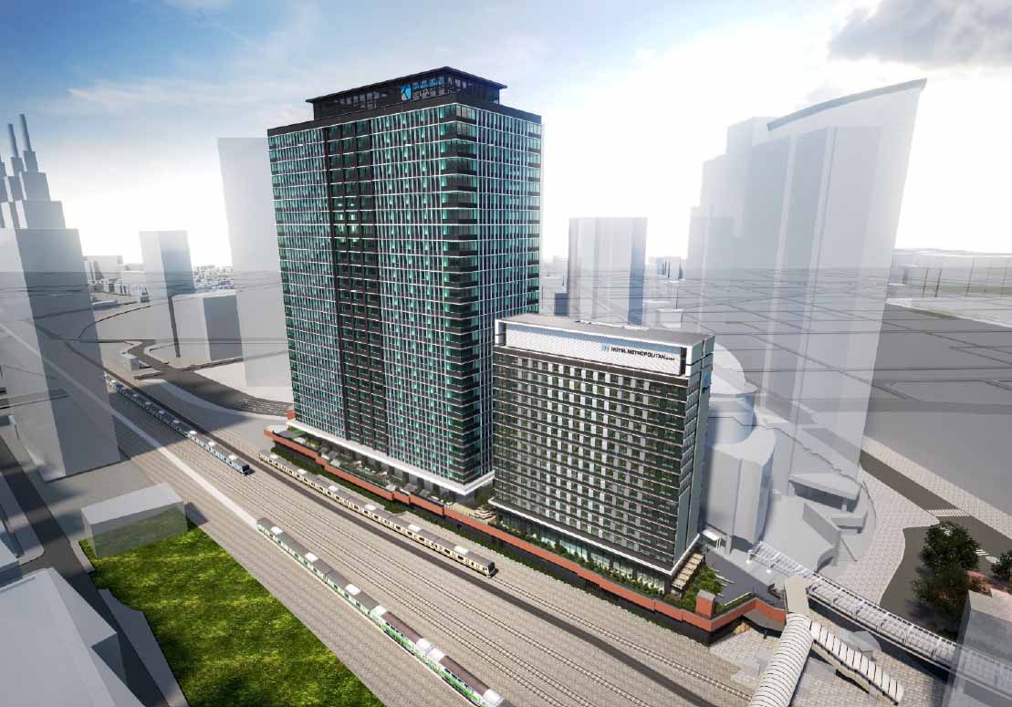 川崎駅西口開発街区は「KAWASAKI DELTA」。2021年4月全体完成