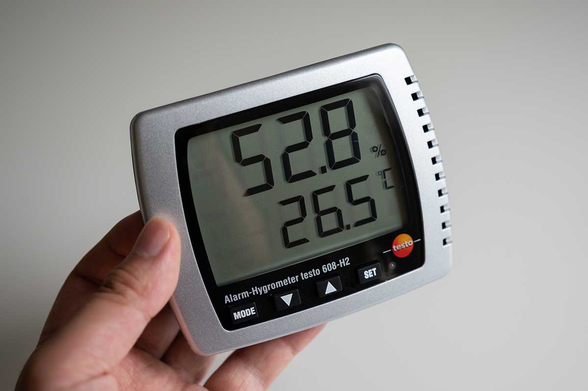 ガチな湿度が知りたい。テストーの温湿度計「testo 608-H2」【いつ 