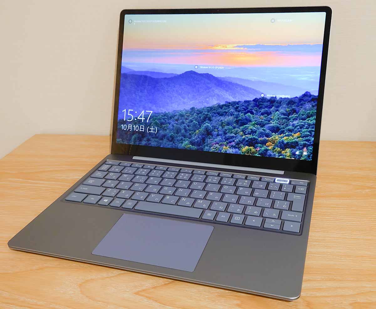 レビュー】「Surface Laptop Go」の“お値段以上”の魅力と割り切り 