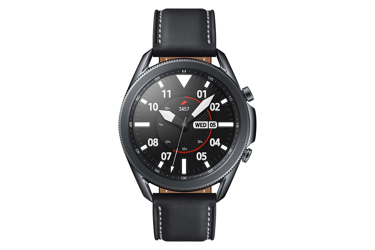 ランニング分析対応の「Galaxy Watch3」。レザーバンド採用 - Impress 
