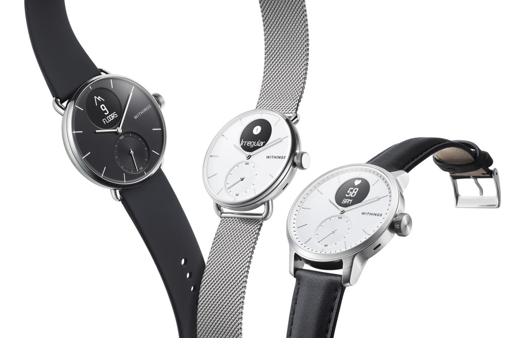 Withings、呼吸の乱れを感知するスマートウォッチ「ScanWatch