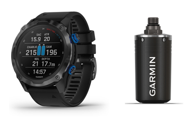 Garmin、ダイビング中のタンク圧を手元で確認できる送信機 - Impress Watch