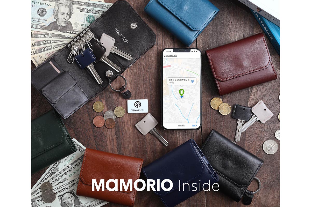 キーケースが付いたMAMORIO内蔵財布「Key Wallet Mini」 - Impress Watch