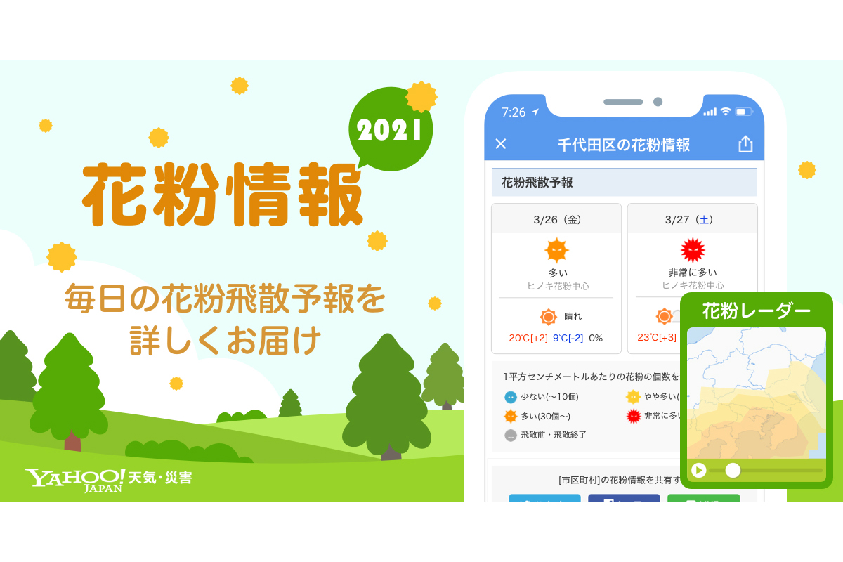 花粉 情報 2021