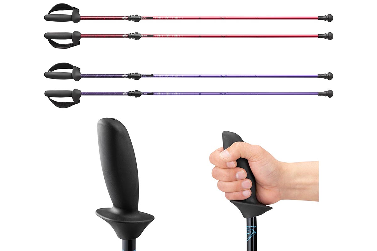 ミズノ、軽い力で握れる折りたたみウォーキングポール - Impress Watch