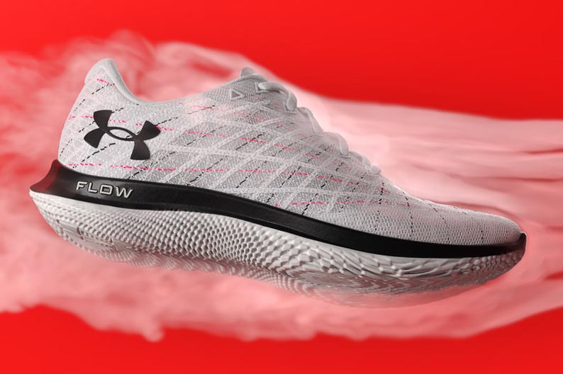アンダーアーマー、ラバーを使わないランニングシューズ「UAフロー