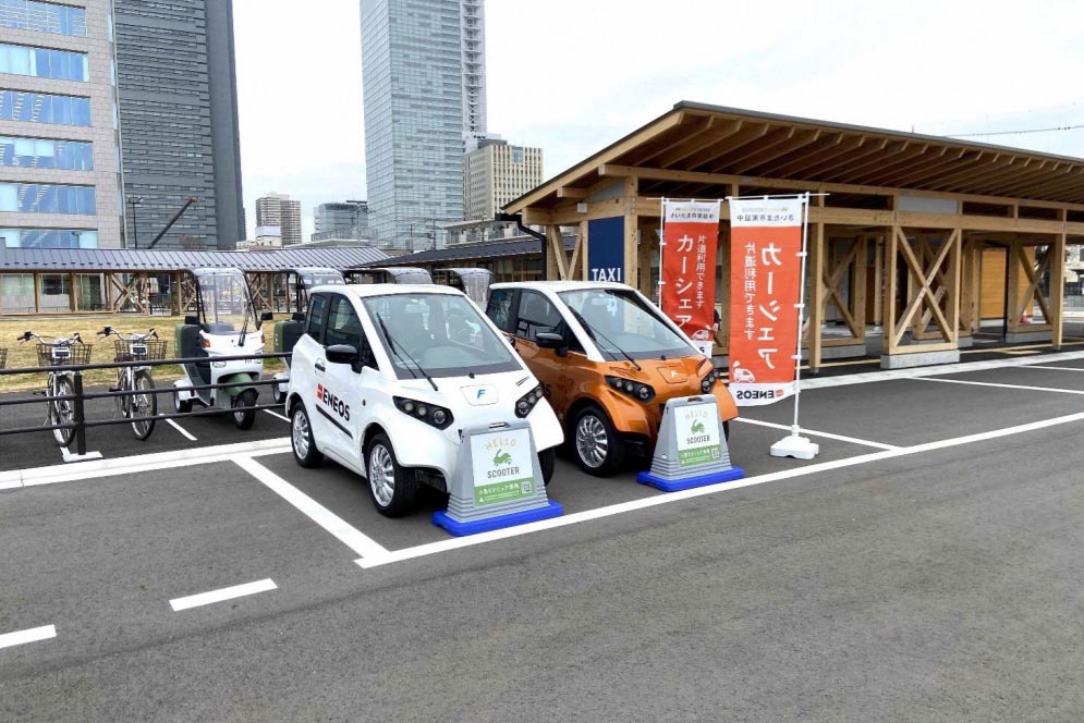 4人乗り超小型EVなどシェアする実証実験。さいたま市 - Impress Watch