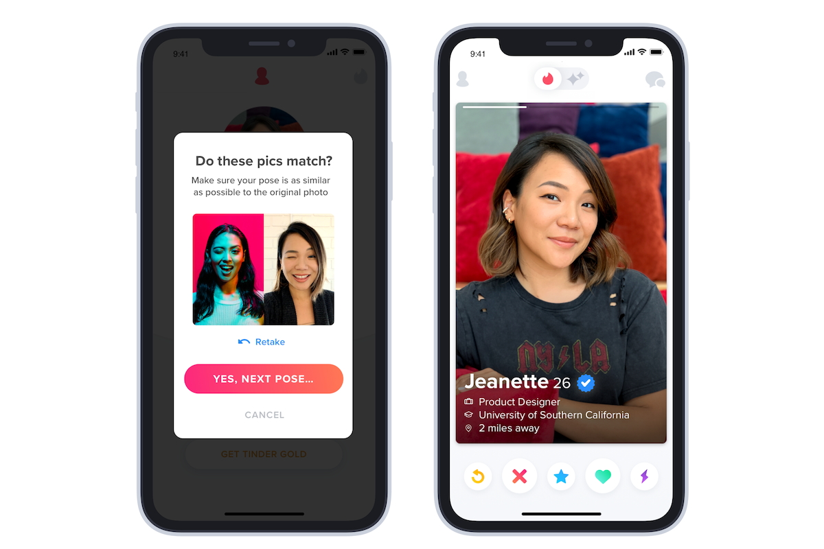 マッチングアプリTinder、AIでプロフィール写真のなりすまし防止 - Impress Watch