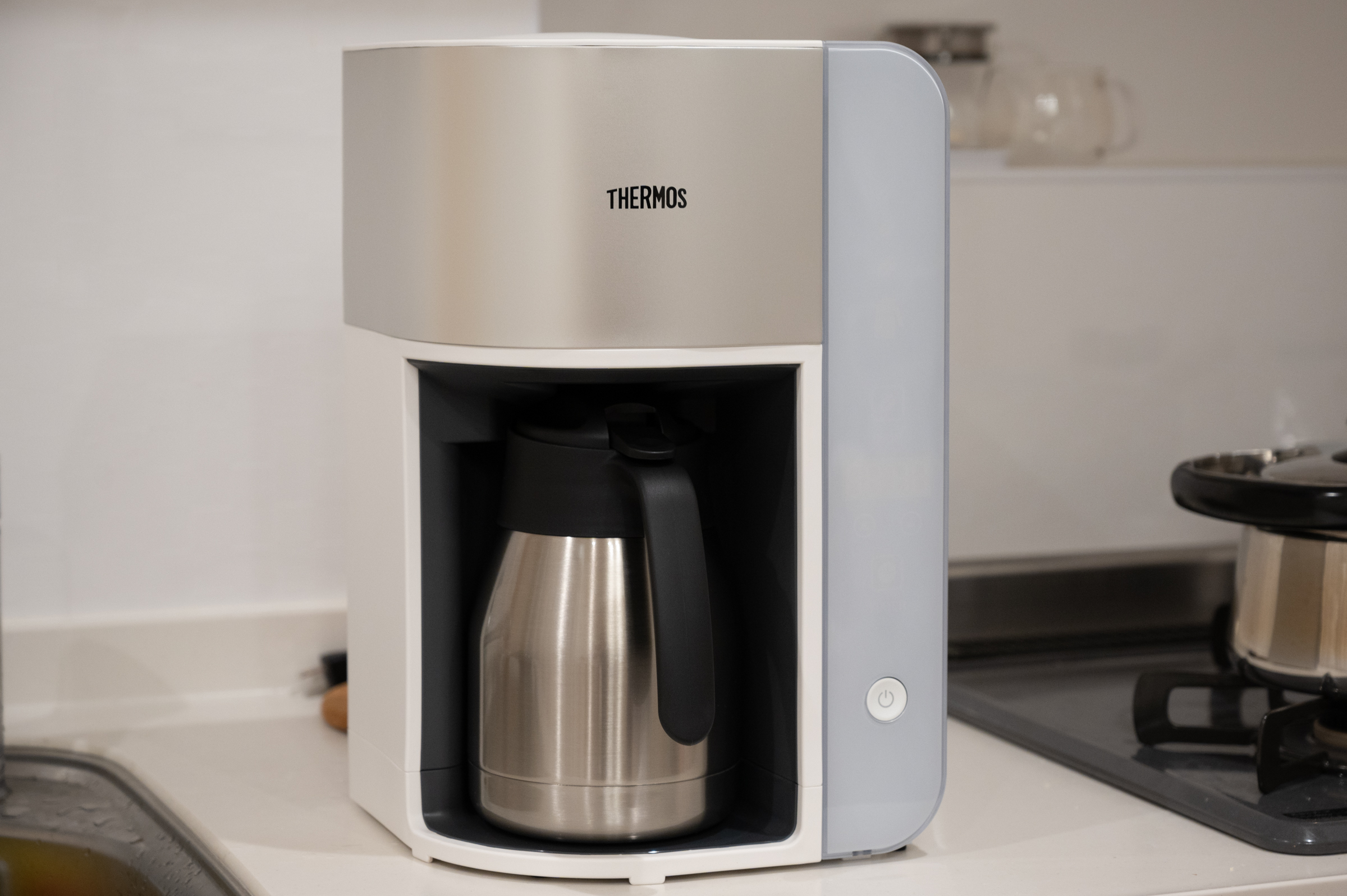 海外限定】 ECK-1000-WH サーモス コーヒーメーカー ホワイト THERMOS 真空断熱ポットコーヒーメーカー ECK1000WH 