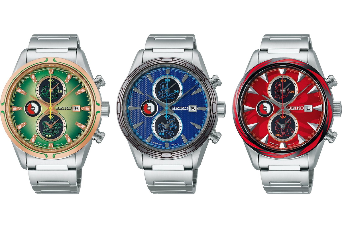 セイコー、3匹の人気ポケモンがモチーフの腕時計 - Impress Watch