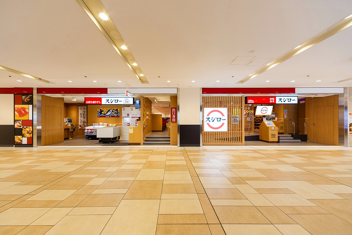 スシロー、回転すし店とテイクアウト店を隣り合わせでオープン。八重洲 - Impress Watch