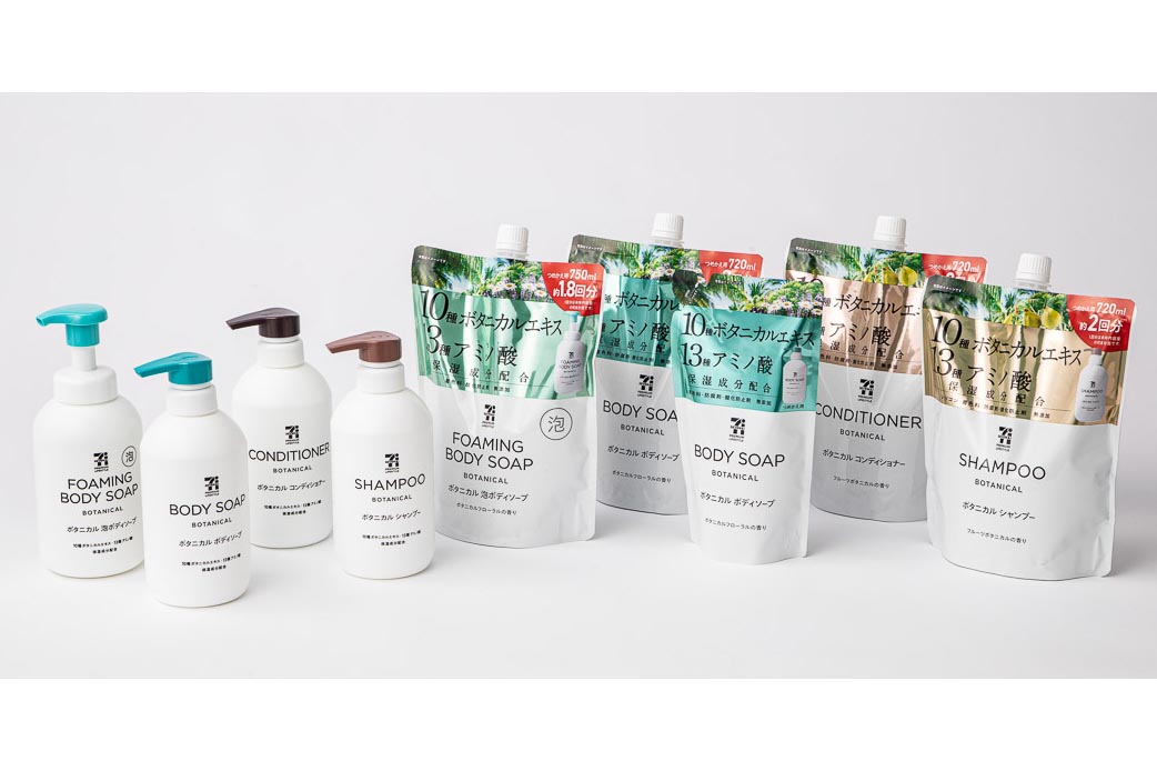セブンプレミアム、シャンプーなどリニューアル。環境対応ボトル採用