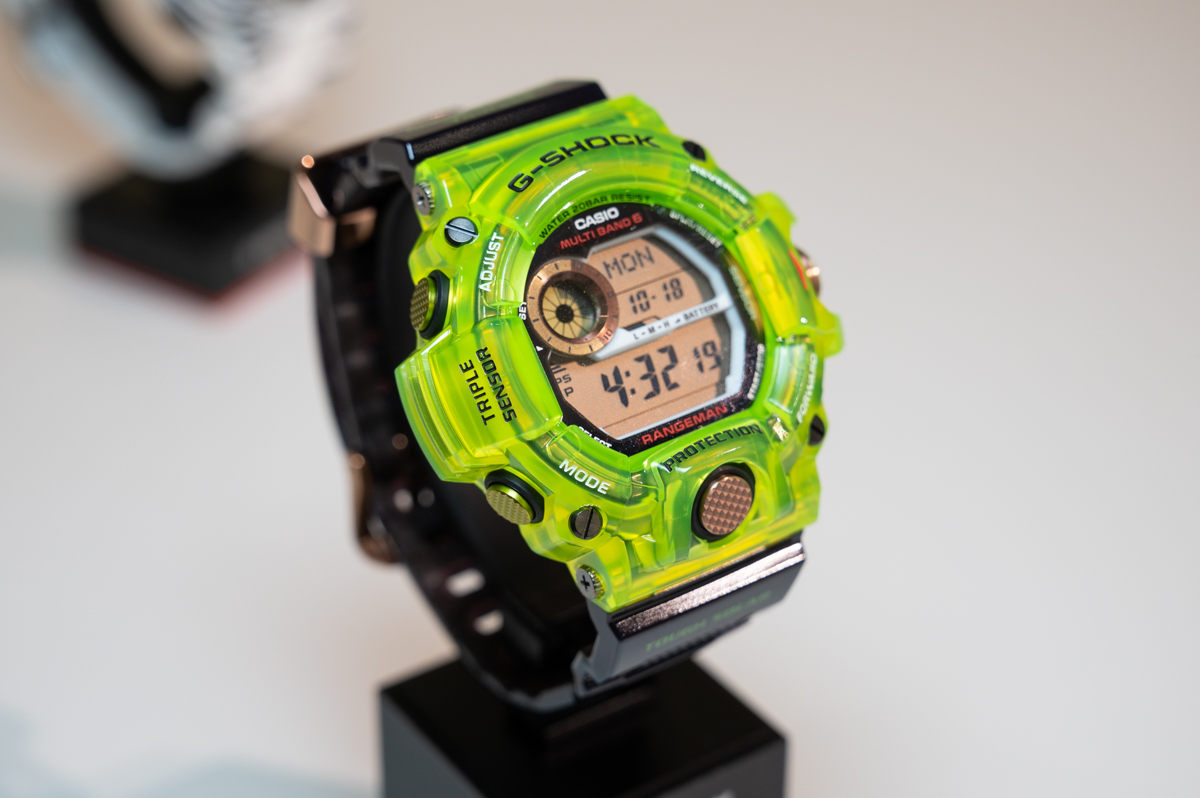 G-SHOCK「RANGEMAN」新作は集光スケルトン樹脂で深海魚をイメージ ...