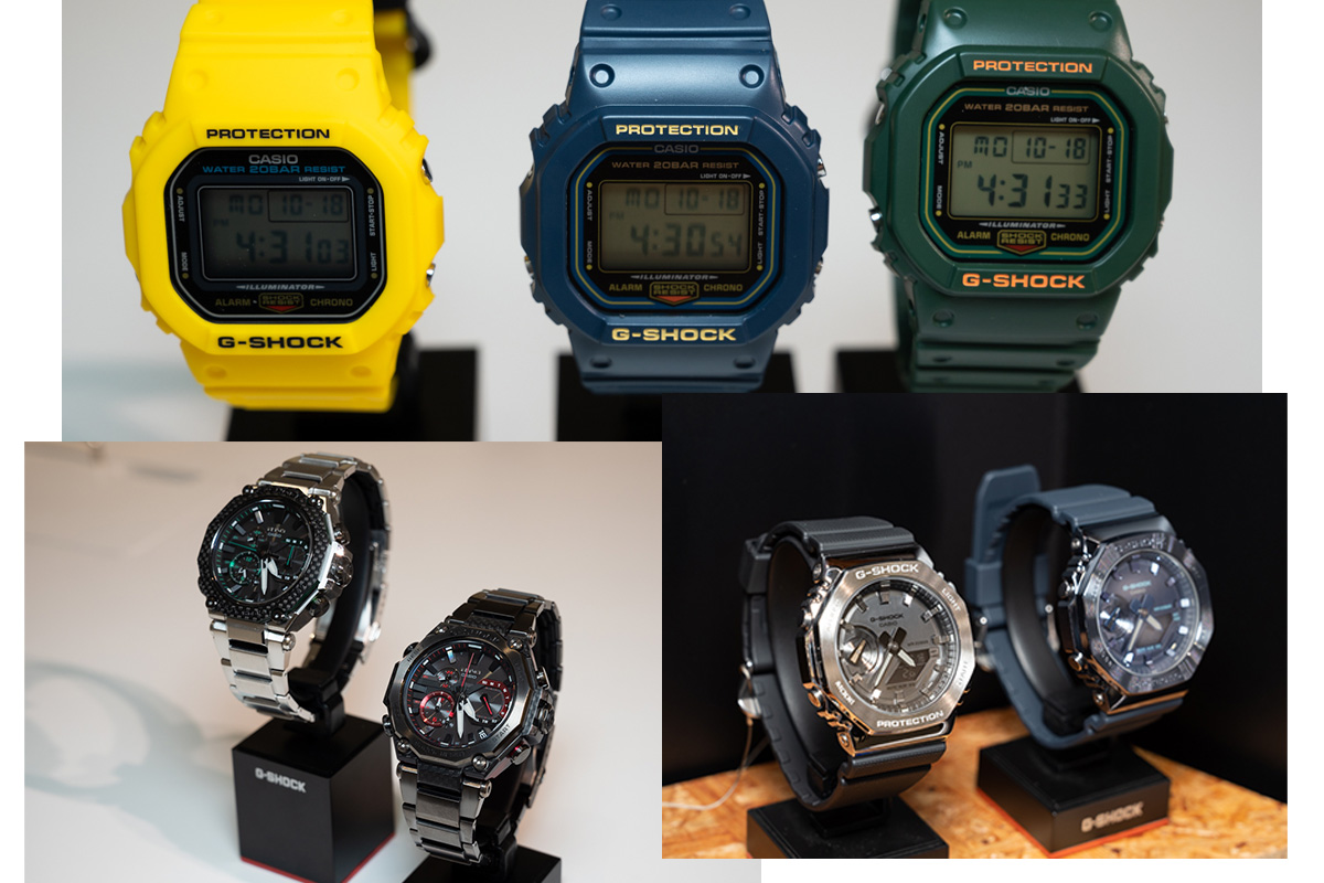 カシオ G-SHOCK、ド定番から最新ヒットモデルまでまるっと紹介