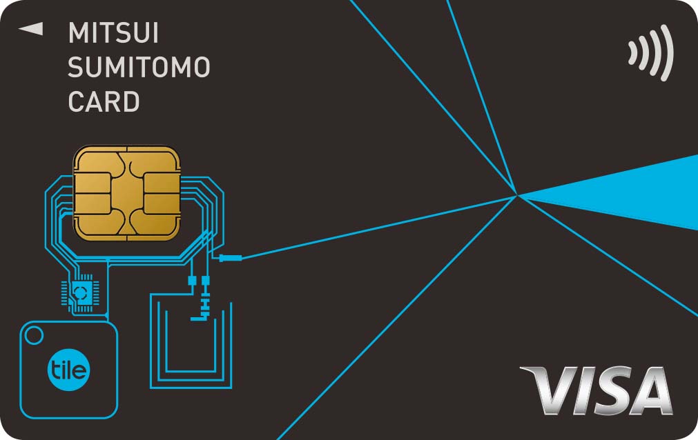 VISA SMBC 三井住友カード　キーホルダーライトブルー t03.jpg