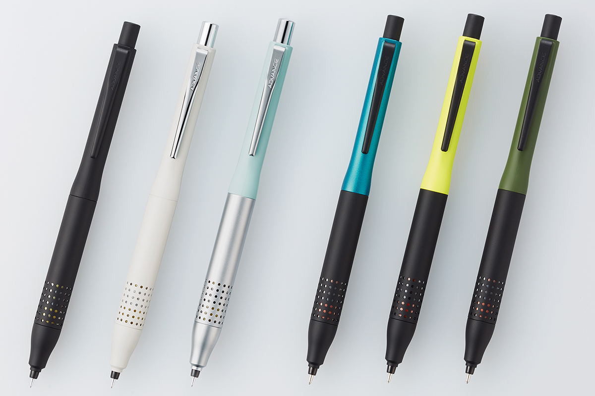 ずっと同じ太さで書ける三菱鉛筆のシャープ 「アドバンス」に新