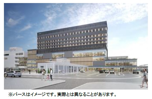 青森駅東口の駅舎跡地に新たな駅ビル Impress Watch