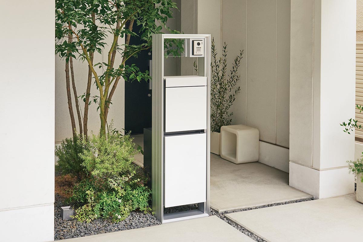 宅配ボックス使用中でも大型郵便物を受取れる「テセラフレーム