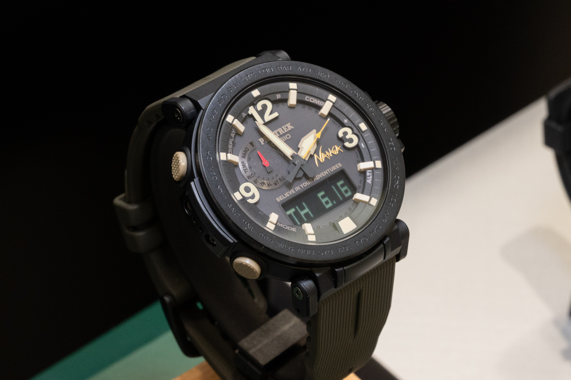 新品 PRW-6630NA-1A3JR CASIO PROTREK NANGA