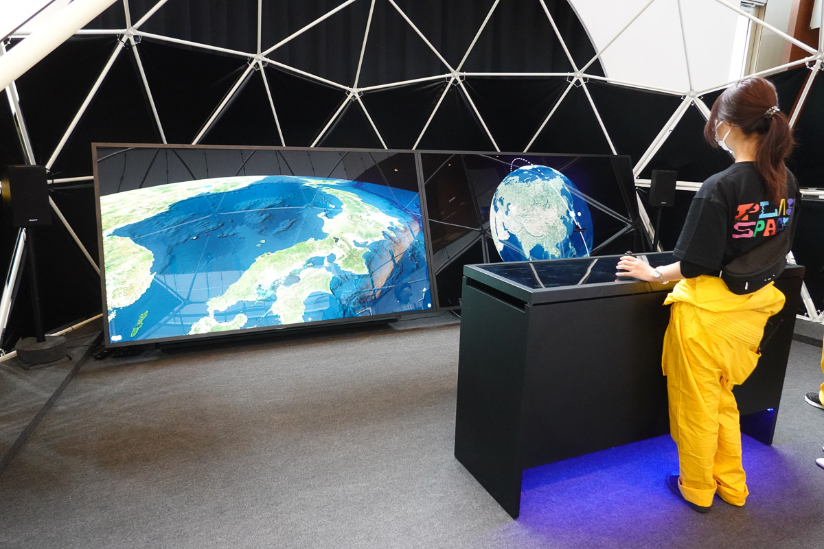 ソニー、誰でも人工衛星で撮影できる「スタースフィア」体験イベント