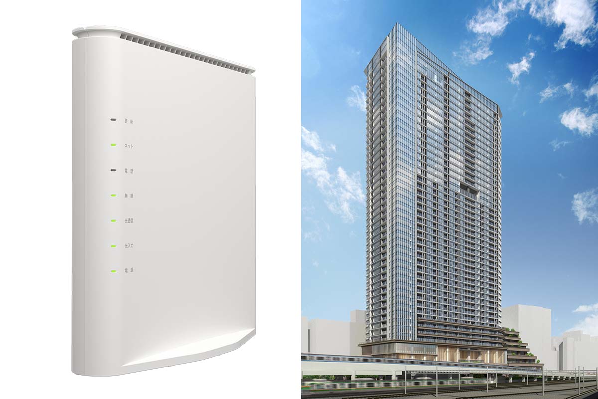 マンション棟内全戸に直接光回線接続する「auひかり マンションギガ(10Gbps)」 - Impress Watch