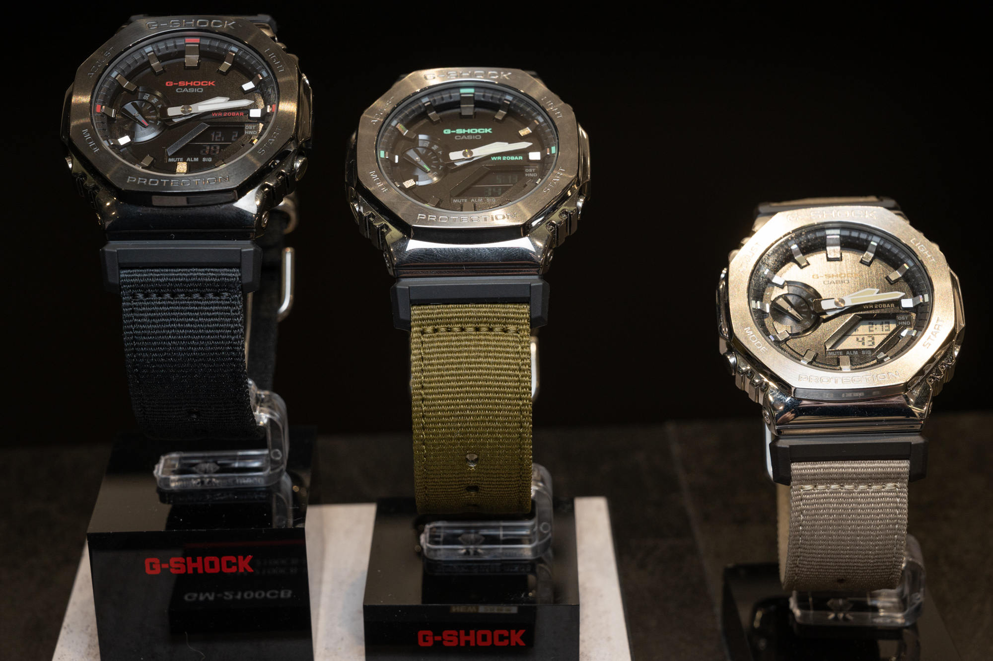 G-SHOCK、メタルのGM-2100にクロスバンドをセット - Impress Watch