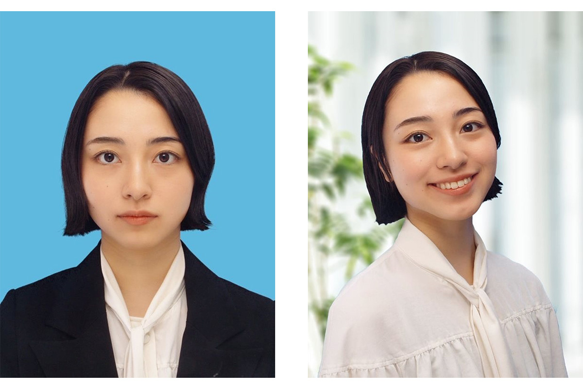 証明写真機で「プロフ写真」 DNPのKi-Reiでビジネス向け背景 - Impress