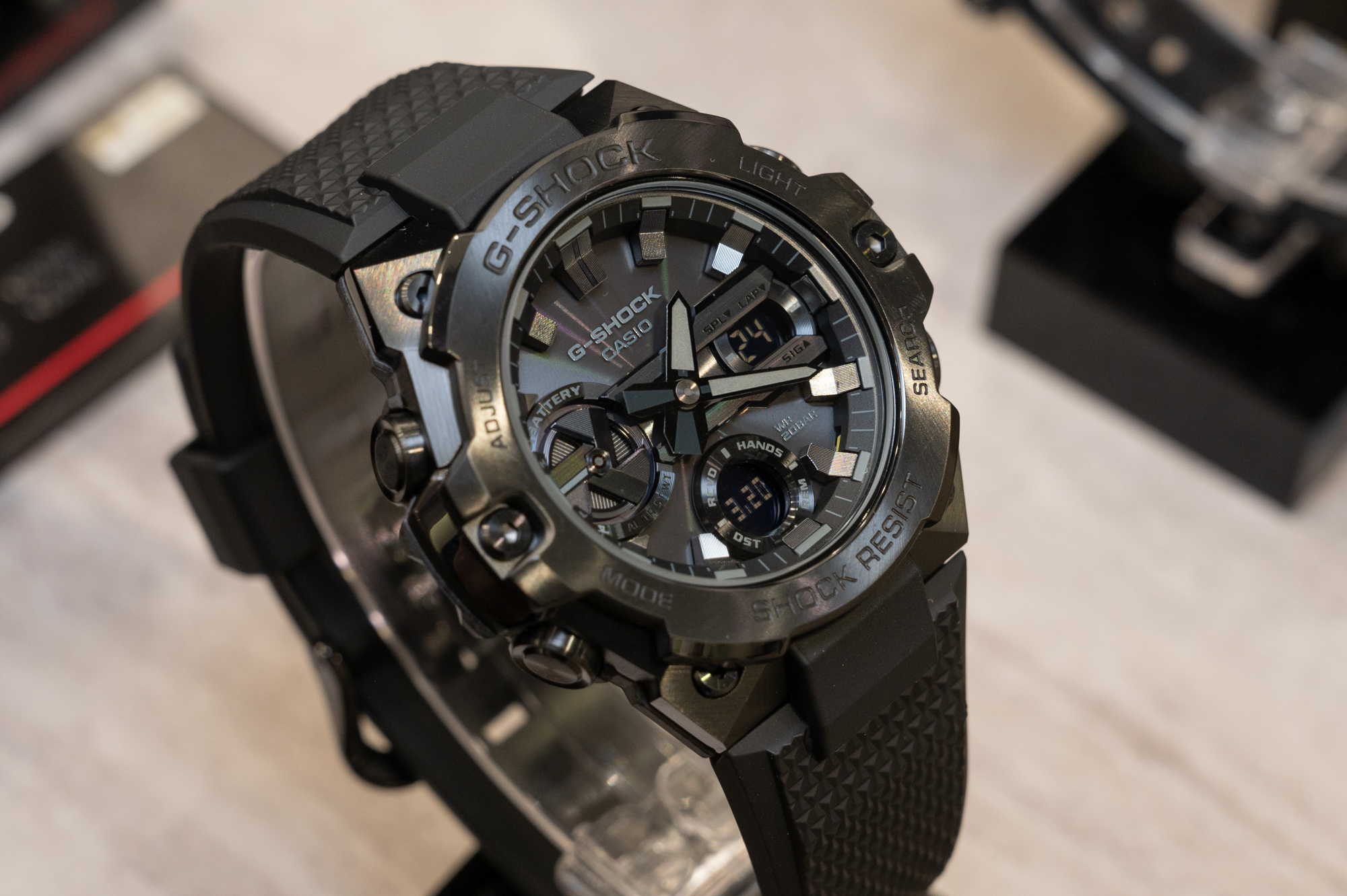 G-SHOCK、薄型G-STEELにオールブラック追加 - Impress Watch