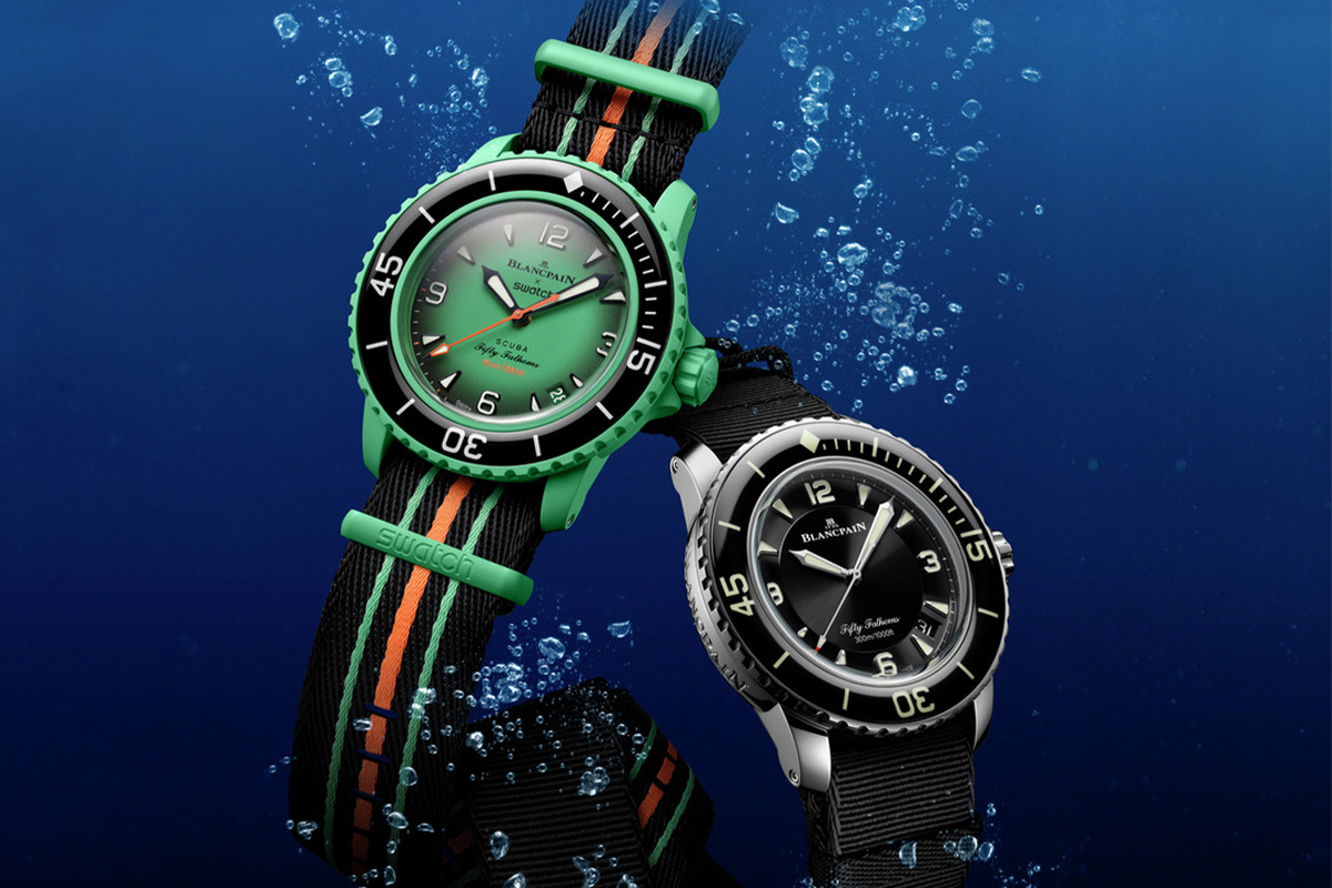 高級腕時計ブランド、Blancpain(ブランパン)と Swatch