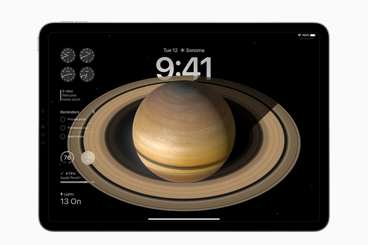 iPadOS 17提供開始。カスタムロック画面やヘルスケア・メモなど強化