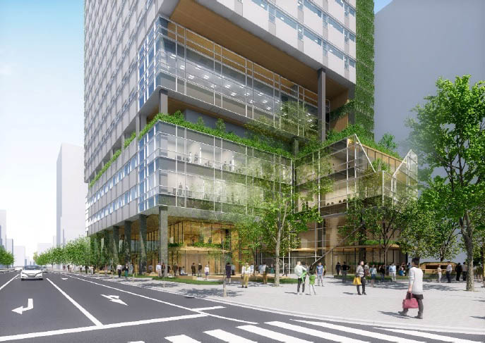大宮駅東口で新たな再開発 21階オフィスと緑のオープンスペース