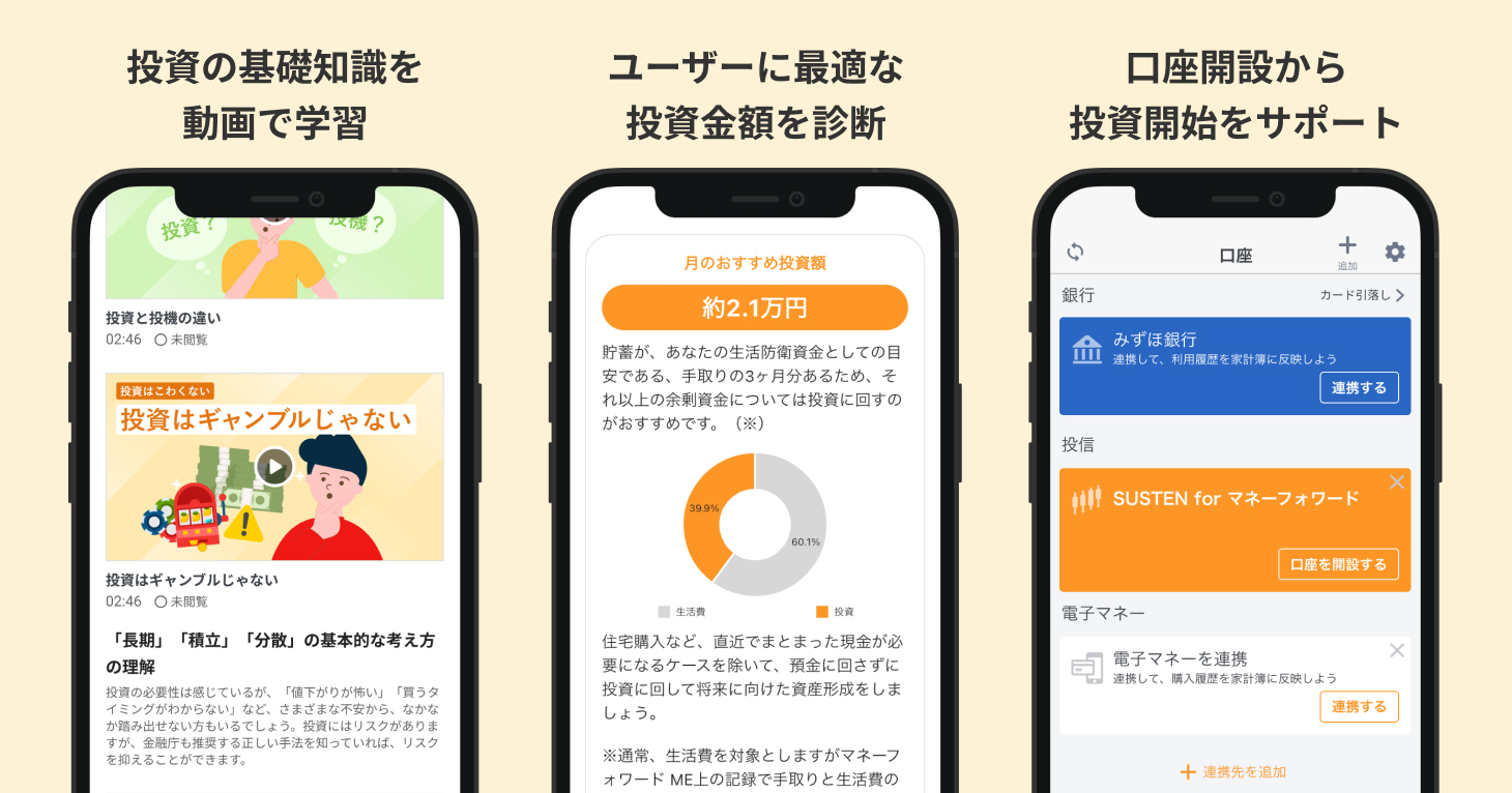 マネーフォワード ME、資産形成コース強化 投資を始める人のコンテンツ拡充 - Impress Watch