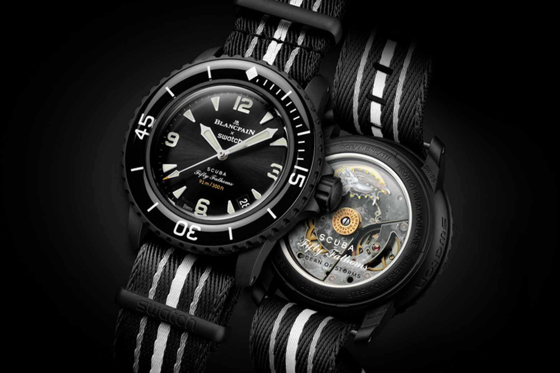 高級腕時計ブランド、Blancpain(ブランパン)と Swatch