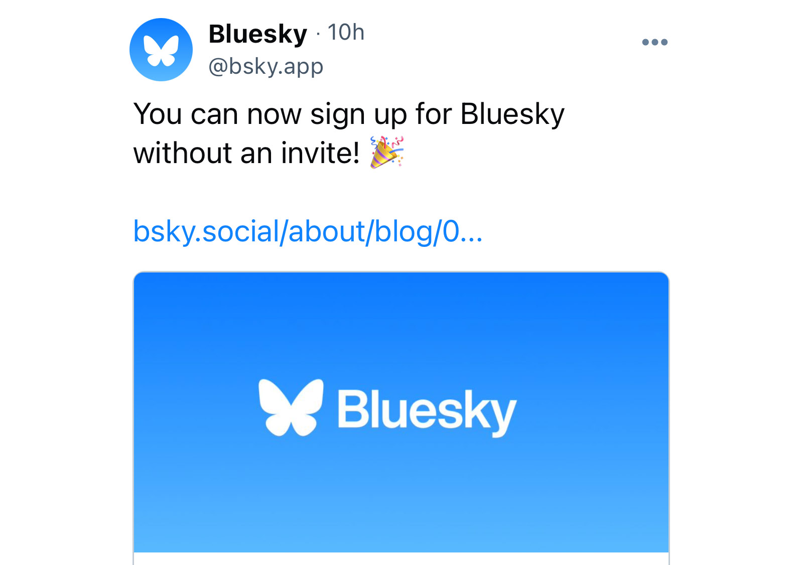 Bluesky、招待制を廃止 誰もが参加可能に - Impress Watch