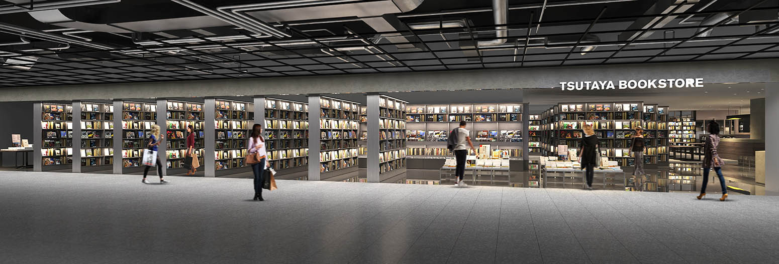 渋谷最大級の書店「TSUTAYA BOOKSTORE」 サクラステージに今夏オープン