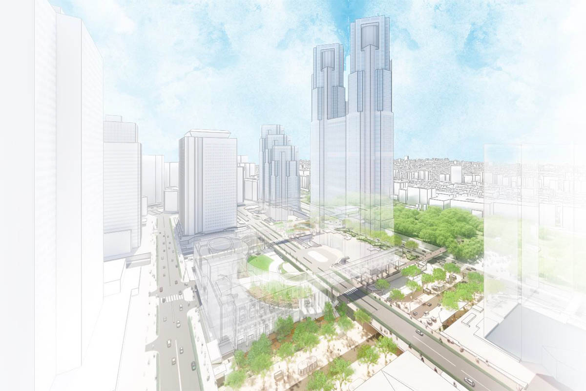 東京都庁周辺を交流の”シティホール”へ 新しい西新宿地区 - Impress Watch