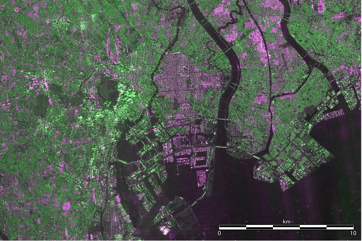 H3ロケットで打ち上げた「だいち4号」、初観測画像公開 - Impress Watch