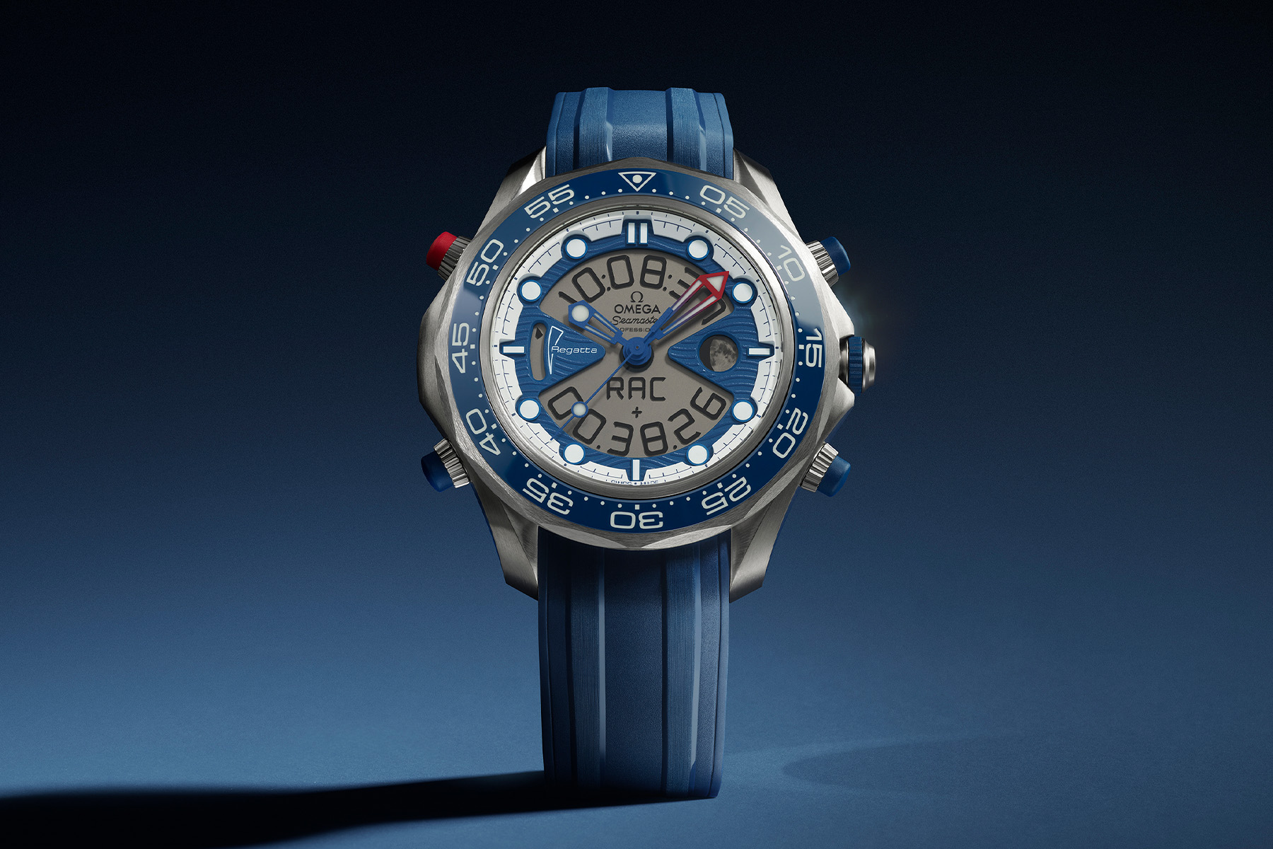 オメガ「シーマスター レガッタ」発表 クオーツデジアナのツール