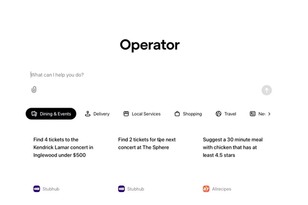 OpenAI、AIがブラウザ操作して人を代行する「Operator」 - Impress Watch