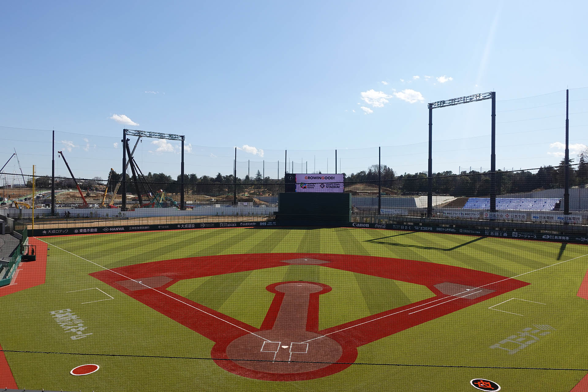 ジャイアンツタウン」新球場を見てきた 普段は入れない選手エリアも